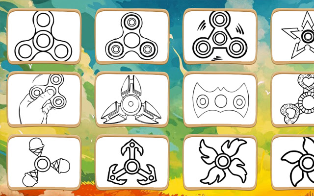 Fidget Spinner Coloring Book Game from Chrome web store to be run with OffiDocs Chromium online Fidget Spinner Coloring Book Game from Chrome web store to be run with OffiDocs Chromium online