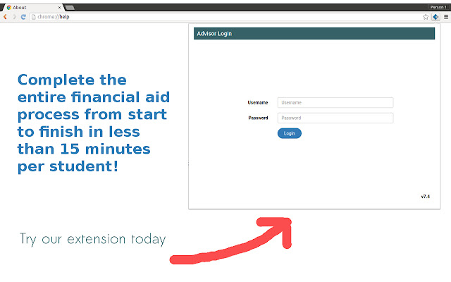 Financial Aid Filing Software from Chrome web store to be run with OffiDocs Chromium online Financial Aid Filing Software from Chrome web store to be run with OffiDocs Chromium online