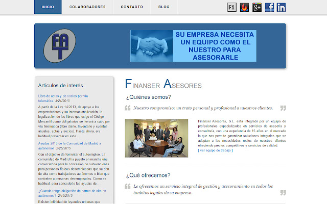 Finanser Asesores from Chrome web store to be run with OffiDocs Chromium online Finanser Asesores from Chrome web store to be run with OffiDocs Chromium online