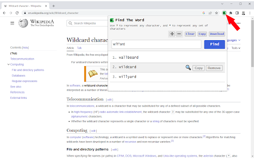 Find The Word from Chrome web store to be run with OffiDocs Chromium online Find The Word from Chrome web store to be run with OffiDocs Chromium online