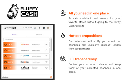 Fluffy Cash from Chrome web store to be run with OffiDocs Chromium online Fluffy Cash from Chrome web store to be run with OffiDocs Chromium online