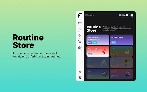 Fluvi Wallet from Chrome web store to be run with OffiDocs Chromium online Fluvi Wallet from Chrome web store to be run with OffiDocs Chromium online