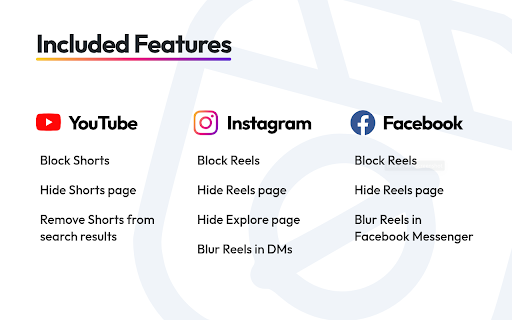Focus Short Form Content Blocker from Chrome web store to be run with OffiDocs Chromium online Focus Short Form Content Blocker from Chrome web store to be run with OffiDocs Chromium online