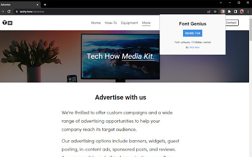 Font Genius from Chrome web store to be run with OffiDocs Chromium online Font Genius from Chrome web store to be run with OffiDocs Chromium online