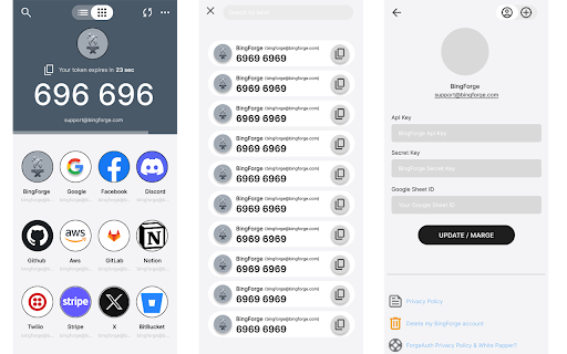 ForgeAuth from Chrome web store to be run with OffiDocs Chromium online ForgeAuth from Chrome web store to be run with OffiDocs Chromium online