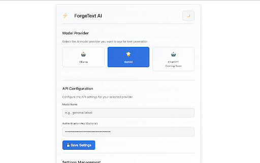 ForgeText AI from Chrome web store to be run with OffiDocs Chromium online ForgeText AI from Chrome web store to be run with OffiDocs Chromium online