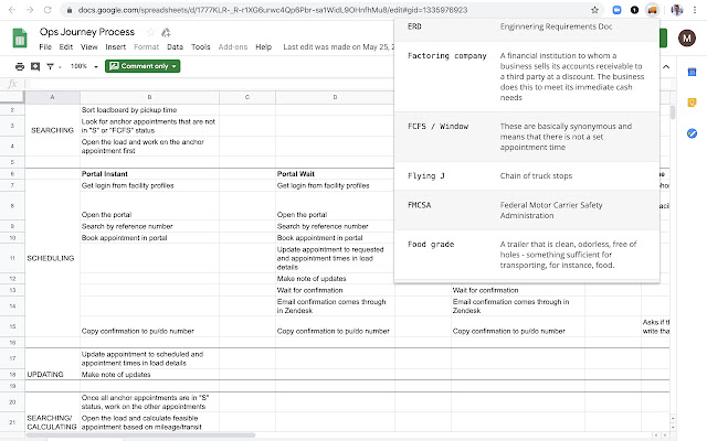 Freight Dictionary from Chrome web store to be run with OffiDocs Chromium online Freight Dictionary from Chrome web store to be run with OffiDocs Chromium online