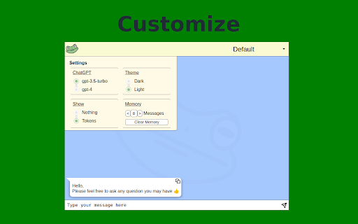 FrogGPT from Chrome web store to be run with OffiDocs Chromium online FrogGPT from Chrome web store to be run with OffiDocs Chromium online