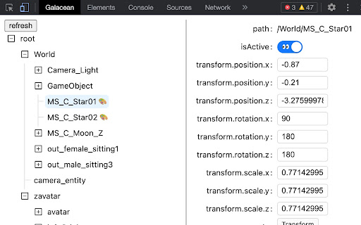 Galacean DevTools from Chrome web store to be run with OffiDocs Chromium online Galacean DevTools from Chrome web store to be run with OffiDocs Chromium online