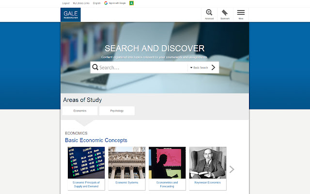 Gale Researcher from Chrome web store to be run with OffiDocs Chromium online Gale Researcher from Chrome web store to be run with OffiDocs Chromium online