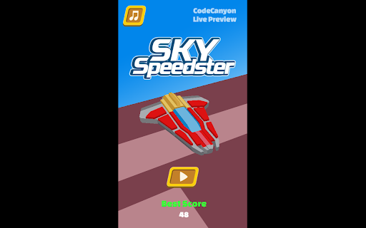 Game SkySpeedster from Chrome web store to be run with OffiDocs Chromium online Game SkySpeedster from Chrome web store to be run with OffiDocs Chromium online