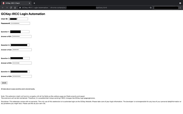 GCKey IRCC Login Automation from Chrome web store to be run with OffiDocs Chromium online GCKey IRCC Login Automation from Chrome web store to be run with OffiDocs Chromium online