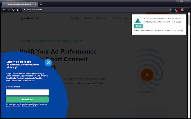 GDPR Privacy Monitor from Chrome web store to be run with OffiDocs Chromium online GDPR Privacy Monitor from Chrome web store to be run with OffiDocs Chromium online