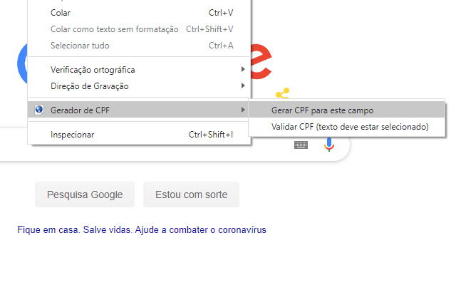 Gerador de CPF from Chrome web store to be run with OffiDocs Chromium online Gerador de CPF from Chrome web store to be run with OffiDocs Chromium online