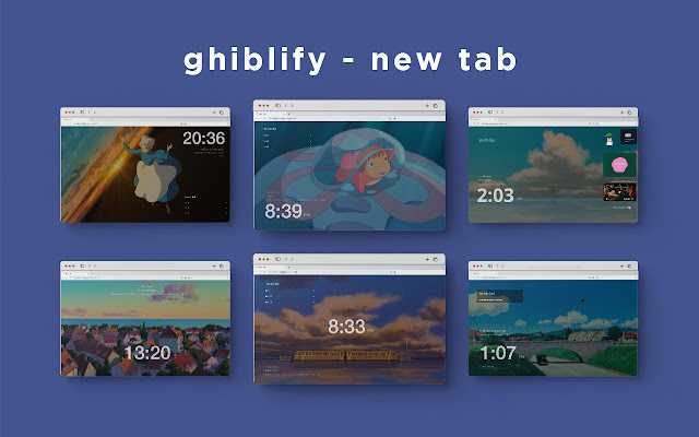 ghiblify new tab from Chrome web store to be run with OffiDocs Chromium online ghiblify new tab from Chrome web store to be run with OffiDocs Chromium online