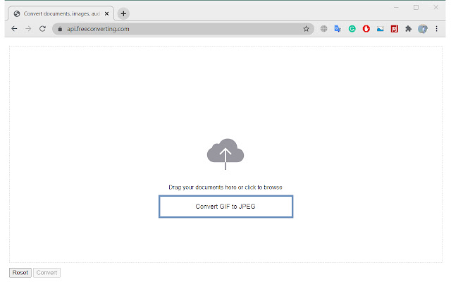 GIF to JPEG Converter from Chrome web store to be run with OffiDocs Chromium online GIF to JPEG Converter from Chrome web store to be run with OffiDocs Chromium online