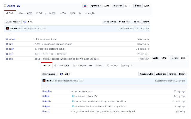 Github Godoc from Chrome web store to be run with OffiDocs Chromium online Github Godoc from Chrome web store to be run with OffiDocs Chromium online