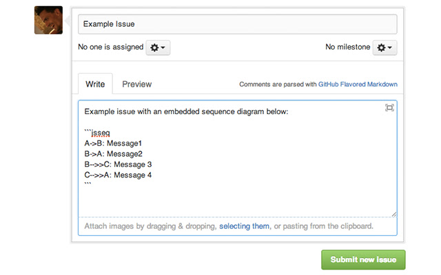 Github Sequence Diagrams from Chrome web store to be run with OffiDocs Chromium online Github Sequence Diagrams from Chrome web store to be run with OffiDocs Chromium online