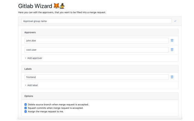 GitLab Wizard from Chrome web store to be run with OffiDocs Chromium online GitLab Wizard from Chrome web store to be run with OffiDocs Chromium online