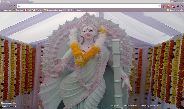 Goddess Saraswati 1366x768 from Chrome web store to be run with OffiDocs Chromium online Goddess Saraswati 1366x768 from Chrome web store to be run with OffiDocs Chromium online