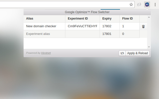 Google Optimize A/B variant switcher from Chrome web store to be run with OffiDocs Chromium online Google Optimize A/B variant switcher from Chrome web store to be run with OffiDocs Chromium online