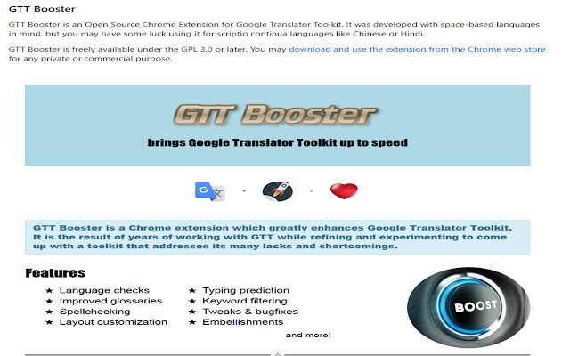 Google Translator Toolkit Booster from Chrome web store to be run with OffiDocs Chromium online Google Translator Toolkit Booster from Chrome web store to be run with OffiDocs Chromium online