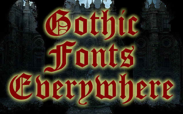 Gothic Fonts Everywhere from Chrome web store to be run with OffiDocs Chromium online Gothic Fonts Everywhere from Chrome web store to be run with OffiDocs Chromium online