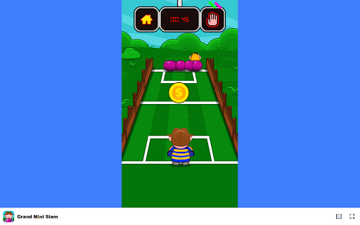 Grand Mini Slam Pick up and throw balls to dominate the court! from Chrome web store to be run with OffiDocs Chromium online Grand Mini Slam Pick up and throw balls to dominate the court! from Chrome web store to be run with OffiDocs Chromium online