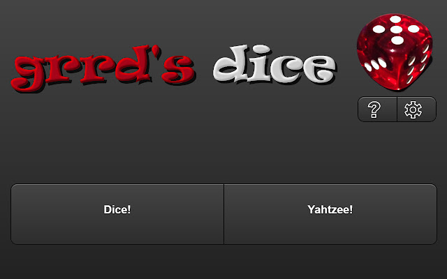 grrds Dice from Chrome web store to be run with OffiDocs Chromium online grrds Dice from Chrome web store to be run with OffiDocs Chromium online