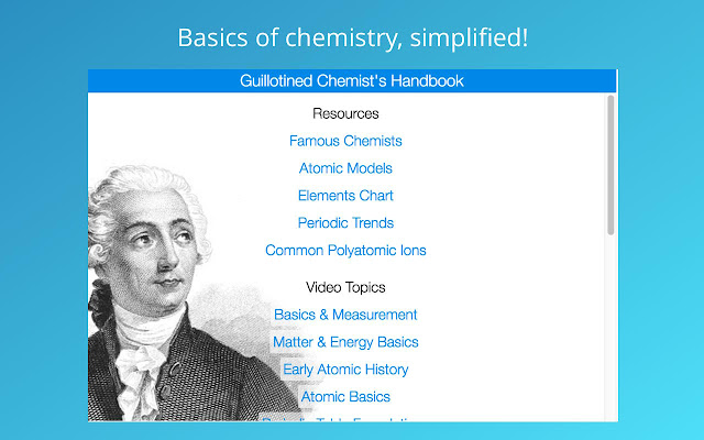 Guillotined Chemists Handbook from Chrome web store to be run with OffiDocs Chromium online Guillotined Chemists Handbook from Chrome web store to be run with OffiDocs Chromium online