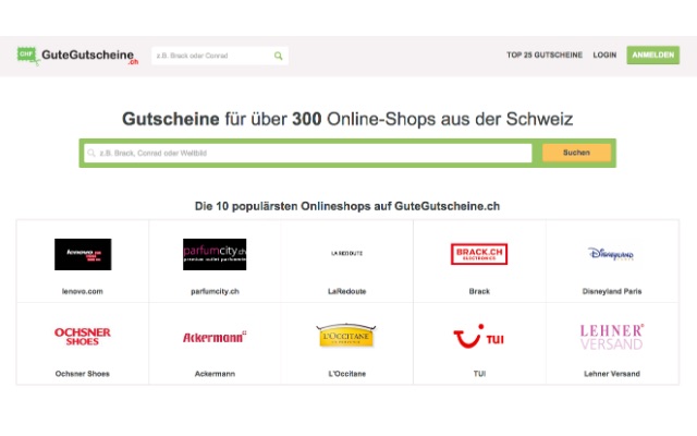 GuteGutscheine.ch from Chrome web store to be run with OffiDocs Chromium online GuteGutscheine.ch from Chrome web store to be run with OffiDocs Chromium online