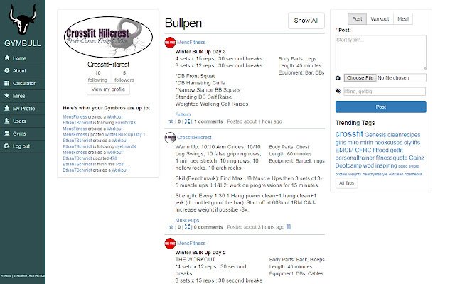 GymBull from Chrome web store to be run with OffiDocs Chromium online GymBull from Chrome web store to be run with OffiDocs Chromium online