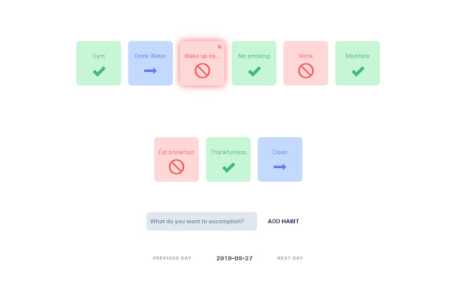 Habits by Artemis from Chrome web store to be run with OffiDocs Chromium online Habits by Artemis from Chrome web store to be run with OffiDocs Chromium online
