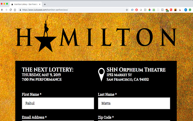 Hamilton Lottery from Chrome web store to be run with OffiDocs Chromium online Hamilton Lottery from Chrome web store to be run with OffiDocs Chromium online