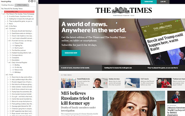 HeadingsMap from Chrome web store to be run with OffiDocs Chromium online HeadingsMap from Chrome web store to be run with OffiDocs Chromium online