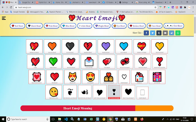 Heart Emoji from Chrome web store to be run with OffiDocs Chromium online Heart Emoji from Chrome web store to be run with OffiDocs Chromium online