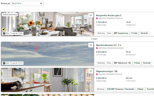HemnetTjack from Chrome web store to be run with OffiDocs Chromium online HemnetTjack from Chrome web store to be run with OffiDocs Chromium online