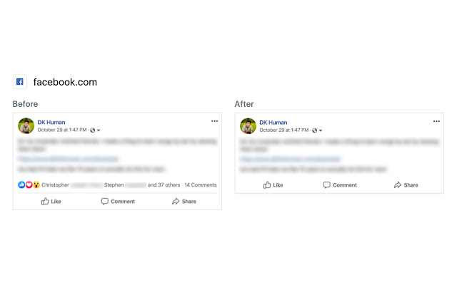 Hide Likes from Chrome web store to be run with OffiDocs Chromium online Hide Likes from Chrome web store to be run with OffiDocs Chromium online