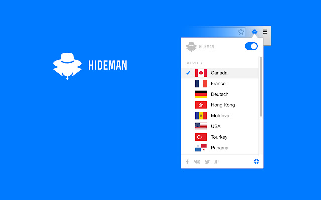 Hideman VPN from Chrome web store to be run with OffiDocs Chromium online Hideman VPN from Chrome web store to be run with OffiDocs Chromium online