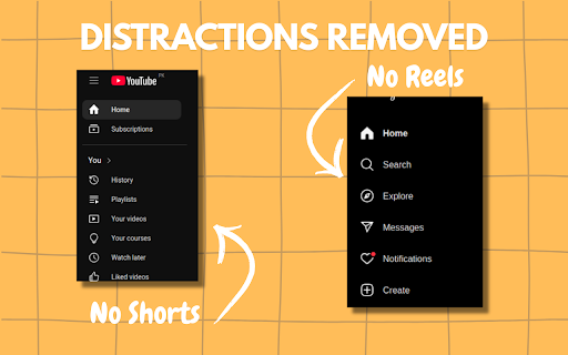 Hide Shorts and Reels from Chrome web store to be run with OffiDocs Chromium online Hide Shorts and Reels from Chrome web store to be run with OffiDocs Chromium online