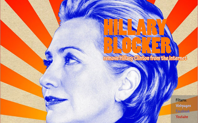 Hillary Blocker from Chrome web store to be run with OffiDocs Chromium online Hillary Blocker from Chrome web store to be run with OffiDocs Chromium online