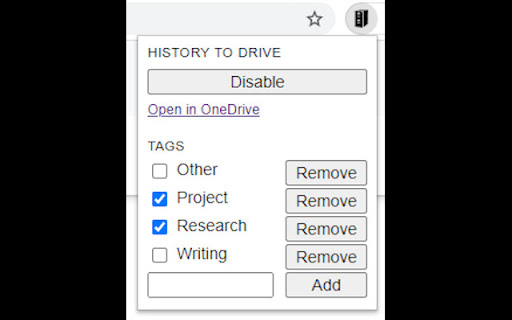 History to Drive from Chrome web store to be run with OffiDocs Chromium online History to Drive from Chrome web store to be run with OffiDocs Chromium online