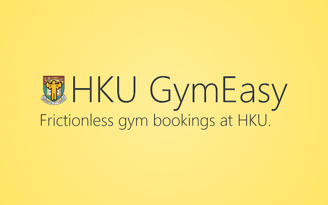 HKU GymEasy from Chrome web store to be run with OffiDocs Chromium online HKU GymEasy from Chrome web store to be run with OffiDocs Chromium online