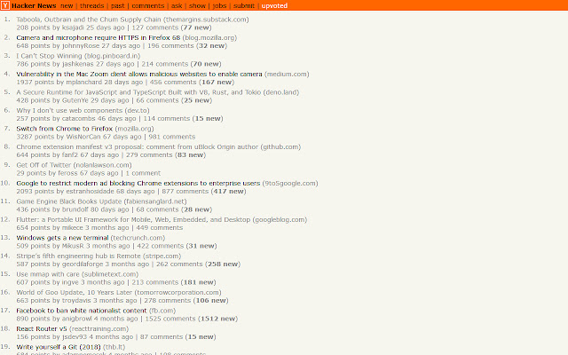 HN Comments Owl from Chrome web store to be run with OffiDocs Chromium online HN Comments Owl from Chrome web store to be run with OffiDocs Chromium online