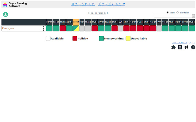 Holiday forecast from Chrome web store to be run with OffiDocs Chromium online Holiday forecast from Chrome web store to be run with OffiDocs Chromium online