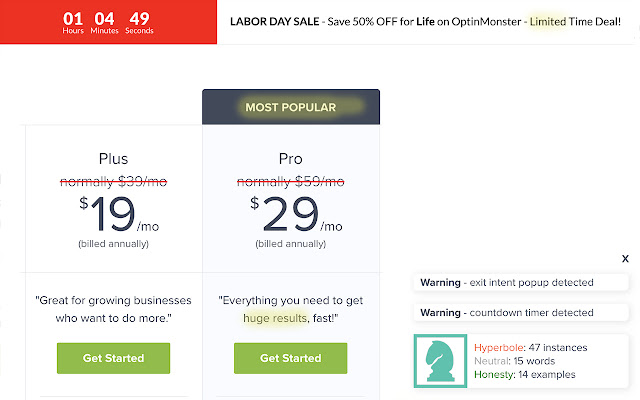 Honest Marketer from Chrome web store to be run with OffiDocs Chromium online Honest Marketer from Chrome web store to be run with OffiDocs Chromium online