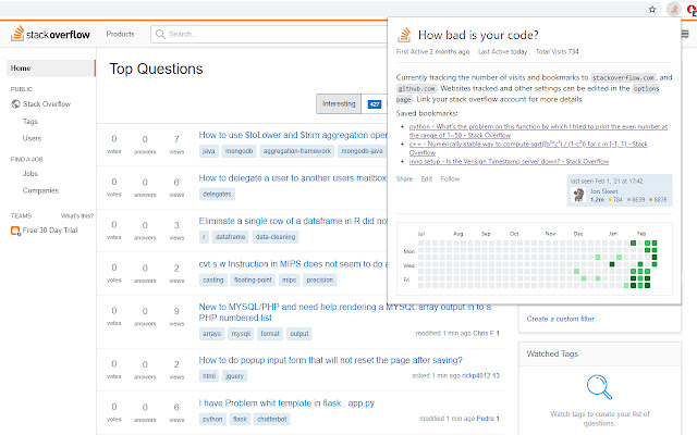 How bad is your code? from Chrome web store to be run with OffiDocs Chromium online How bad is your code? from Chrome web store to be run with OffiDocs Chromium online