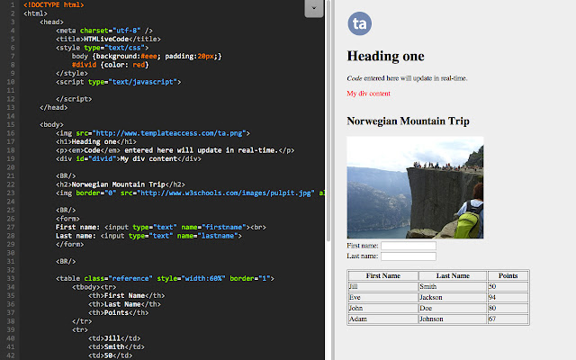 HTML Live from Chrome web store to be run with OffiDocs Chromium online HTML Live from Chrome web store to be run with OffiDocs Chromium online