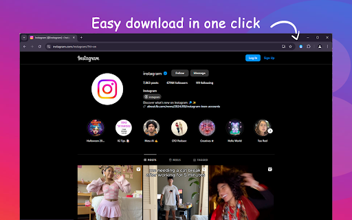 IG Profile Viewer from Chrome web store to be run with OffiDocs Chromium online IG Profile Viewer from Chrome web store to be run with OffiDocs Chromium online