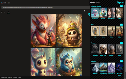 Image prompt helper from Chrome web store to be run with OffiDocs Chromium online Image prompt helper from Chrome web store to be run with OffiDocs Chromium online